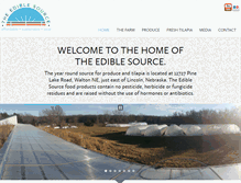 Tablet Screenshot of ediblesource.com